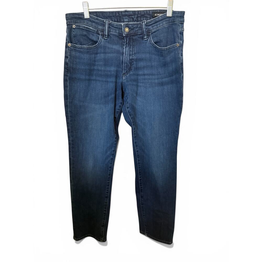 Bonobos Jeans Mens 32X32 Dark Wash Slim Straight Stretch Denim